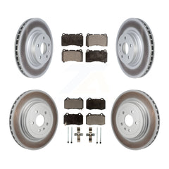 Transit Auto KGT-103325 Disc Brake Kit for 2012-2016 Tesla S - Front and Rear