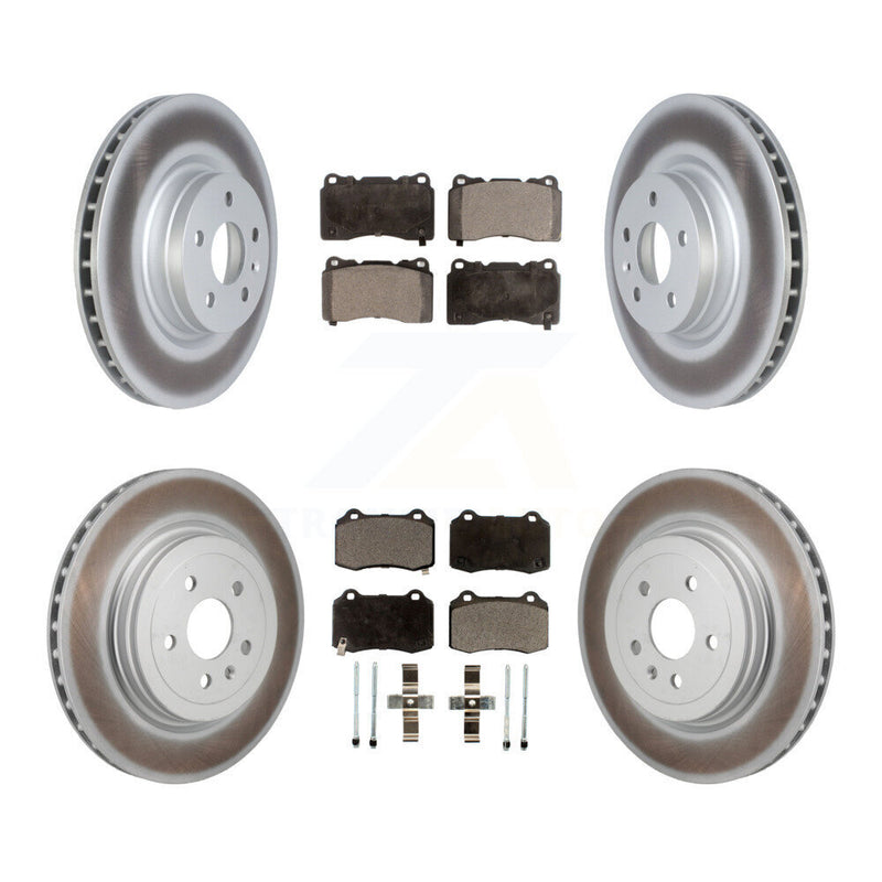 Transit Auto KGT-103325 Disc Brake Kit for 2012-2016 Tesla S - Front and Rear