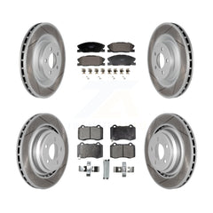 Transit Auto KGT-103326 Disc Brake Kit for 2014-2021 Dodge Charger - Front and Rear