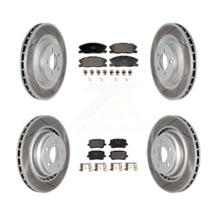Transit Auto KGT-103327 Disc Brake Kit for 2014-2021 Dodge Charger - Front and Rear