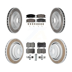 Transit Auto KGT-103329 Disc Brake Kit for 2014-2021 Dodge Charger - Front and Rear