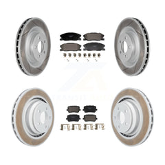 Transit Auto KGT-103330 Disc Brake Kit for 2014-2021 Dodge Charger - Front and Rear