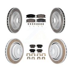 Transit Auto KGT-103331 Disc Brake Kit for 2015 Dodge Charger - Front and Rear