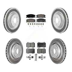 Transit Auto KGT-103332 Disc Brake Kit for 2014-2021 Dodge Charger - Front and Rear