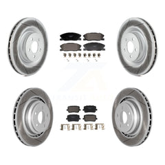 Transit Auto KGT-103333 Disc Brake Kit for 2014-2021 Dodge Charger - Front and Rear