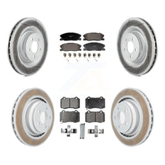 Transit Auto KGT-103335 Disc Brake Kit for 2014-2021 Dodge Charger - Front and Rear