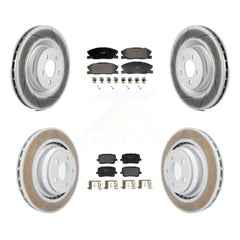 Transit Auto KGT-103336 Disc Brake Kit for 2014-2021 Dodge Charger - Front and Rear