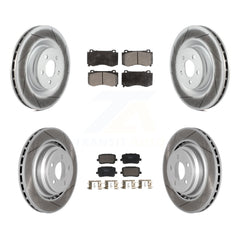 Transit Auto KGT-103340 Disc Brake Kit for 2014-2016 Dodge Charger - Front and Rear