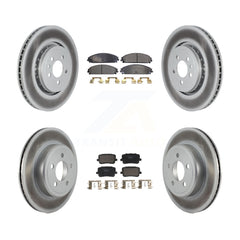 Transit Auto KGT-103346 Disc Brake Kit for 2017-2018 Dodge Charger - Front and Rear