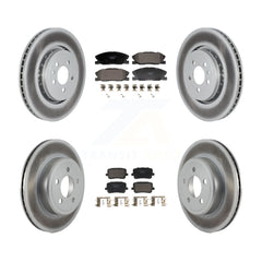 Transit Auto KGT-103347 Disc Brake Kit for 2017-2018 Dodge Charger - Front and Rear