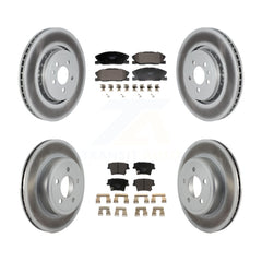 Transit Auto KGT-103348 Disc Brake Kit for 2017-2018 Dodge Charger - Front and Rear