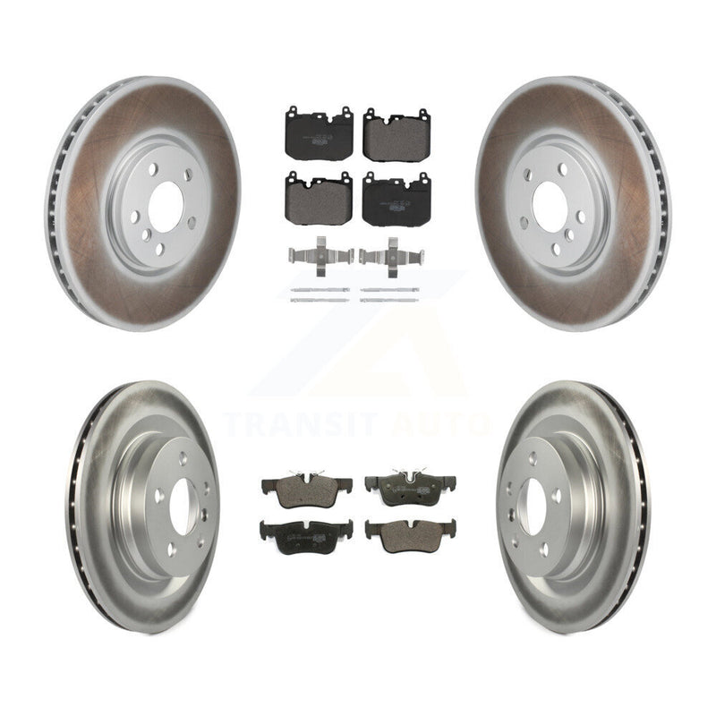 Transit Auto KGT-103349 Disc Brake Kit for 2017-2019 Mini Cooper Countryman, Mini Cooper Clubman - Front and Rear