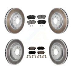 Transit Auto KGT-103350 Disc Brake Kit for 2018-2020 Land Rover Discovery, Land Rover Range Rover - Front and Rear