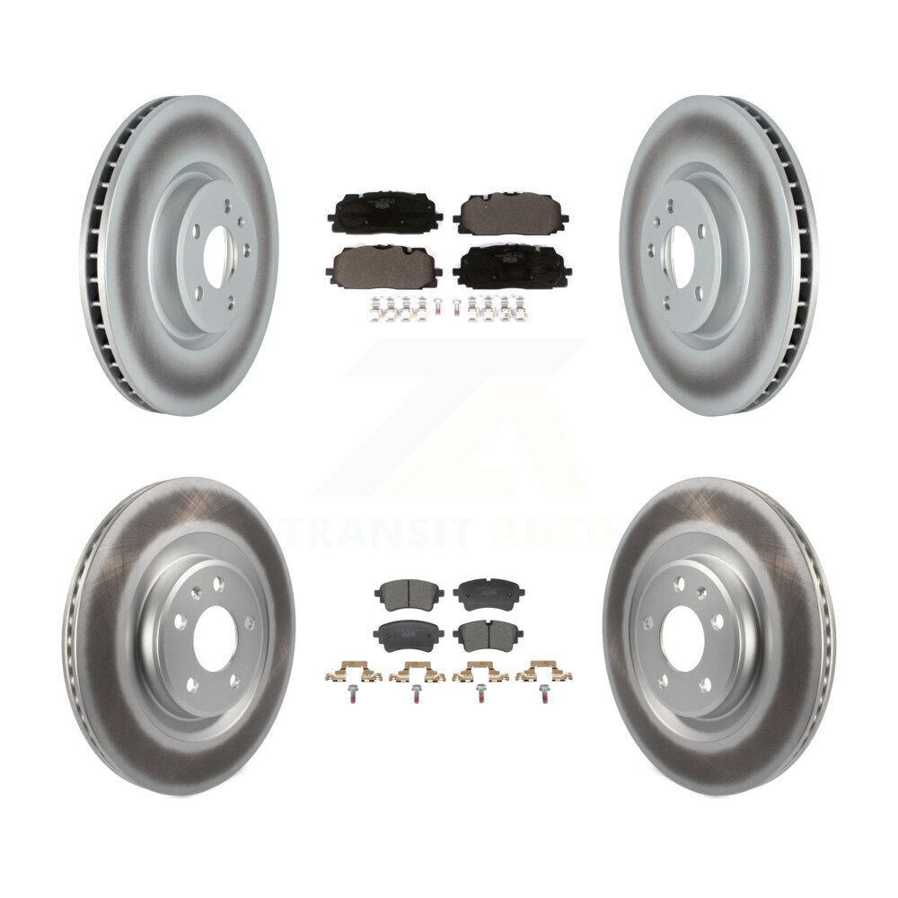 Transit Auto KGT-103353 Disc Brake Kit for 2020-2023 Audi Q5 PHEV, Audi S4 and More - Front and Rear
