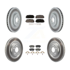 Transit Auto KGT-103353 Disc Brake Kit for 2020-2023 Audi Q5 PHEV, Audi S4 and More - Front and Rear