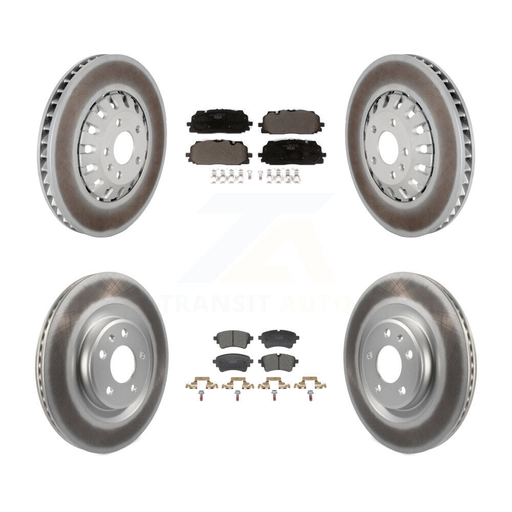 Transit Auto KGT-103354 Disc Brake Kit for 2020-2021 Audi A6 Quattro, Audi A7 Sportback - Front and Rear