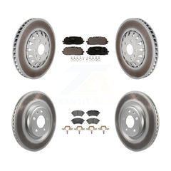 Transit Auto KGT-103354 Disc Brake Kit for 2020-2021 Audi A6 Quattro, Audi A7 Sportback - Front and Rear
