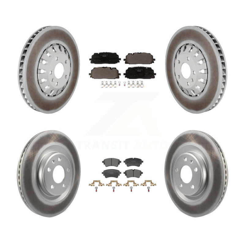 Transit Auto KGT-103354 Disc Brake Kit for 2020-2021 Audi A6 Quattro, Audi A7 Sportback - Front and Rear