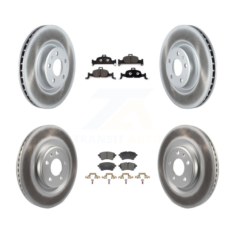 Transit Auto KGT-103355 Disc Brake Kit for 2020-2023 Audi A4 allroad, Audi A5 Quattro, Audi A6 Quattro - Front and Rear