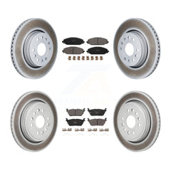 Transit Auto KGT-103359 Disc Brake Kit for 2021-2024 Jeep Grand Wagoneer L, Jeep Wagoneer L and More - Front and Rear
