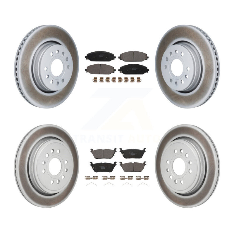 Transit Auto KGT-103359 Disc Brake Kit for 2021-2024 Jeep Grand Wagoneer L, Jeep Wagoneer L and More - Front and Rear