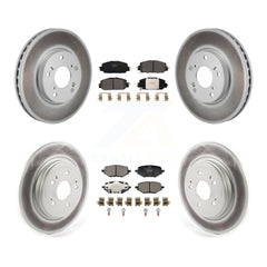Transit Auto KGT-103366 Disc Brake Kit for 2017-2021 Honda Clarity - Front and Rear