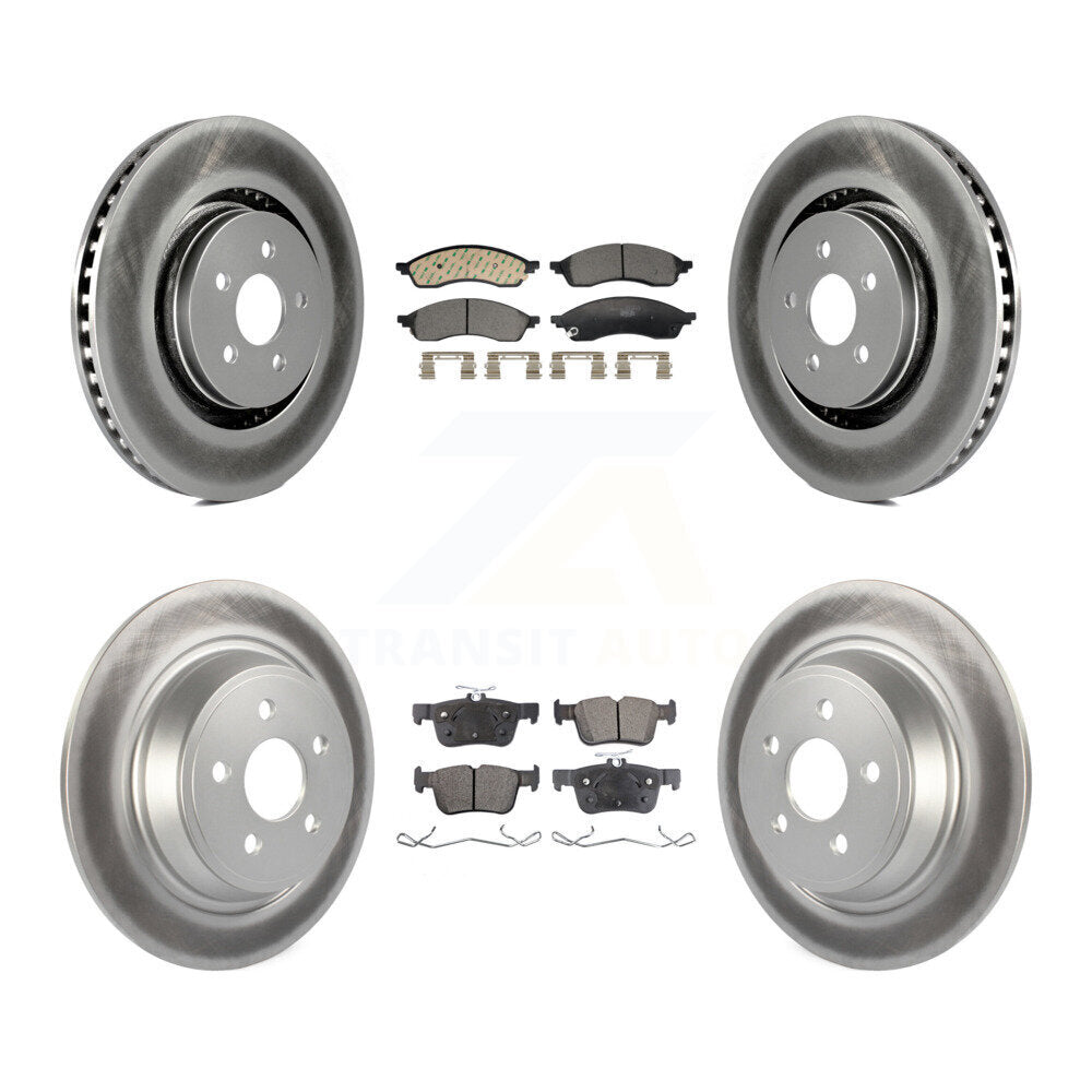 Transit Auto KGT-103367 Disc Brake Kit for 2022-2023 Lincoln Nautilus - Front and Rear