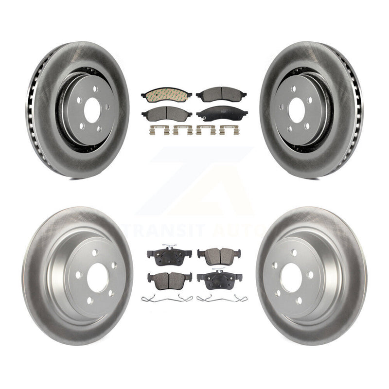 Transit Auto KGT-103367 Disc Brake Kit for 2022-2023 Lincoln Nautilus - Front and Rear