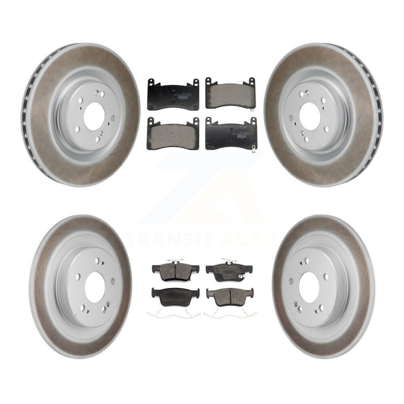 Transit Auto KGT-103371 Disc Brake Kit for 2021-2023 Acura TLX - Front and Rear