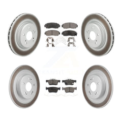 Transit Auto KGT-103372 Disc Brake Kit for 2021-2023 Acura TLX - Front and Rear