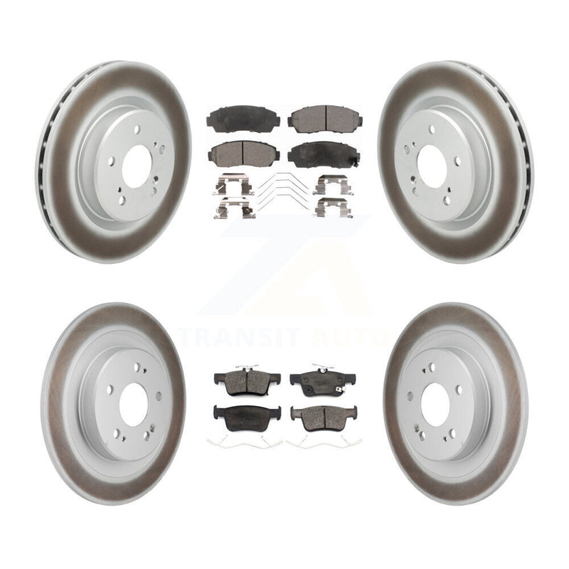 Transit Auto KGT-103372 Disc Brake Kit for 2021-2023 Acura TLX - Front and Rear