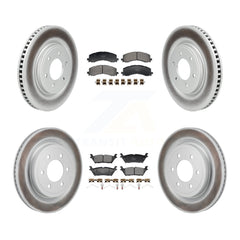 Transit Auto KGT-103377 Disc Brake Kit for 2022-2023 Ford F-150 Lightning - Front and Rear