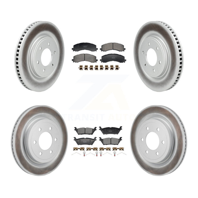 Transit Auto KGT-103377 Disc Brake Kit for 2022-2023 Ford F-150 Lightning - Front and Rear