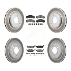 Transit Auto KGT-103378 Disc Brake Kit for 2021-2025 Ford Expedition, Lincoln Navigator, Ford F-150 - Front and Rear