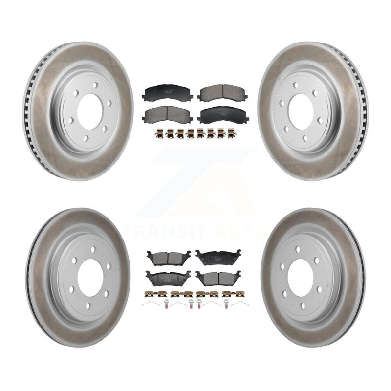 Transit Auto KGT-103378 Disc Brake Kit for 2021-2025 Ford Expedition, Lincoln Navigator, Ford F-150 - Front and Rear