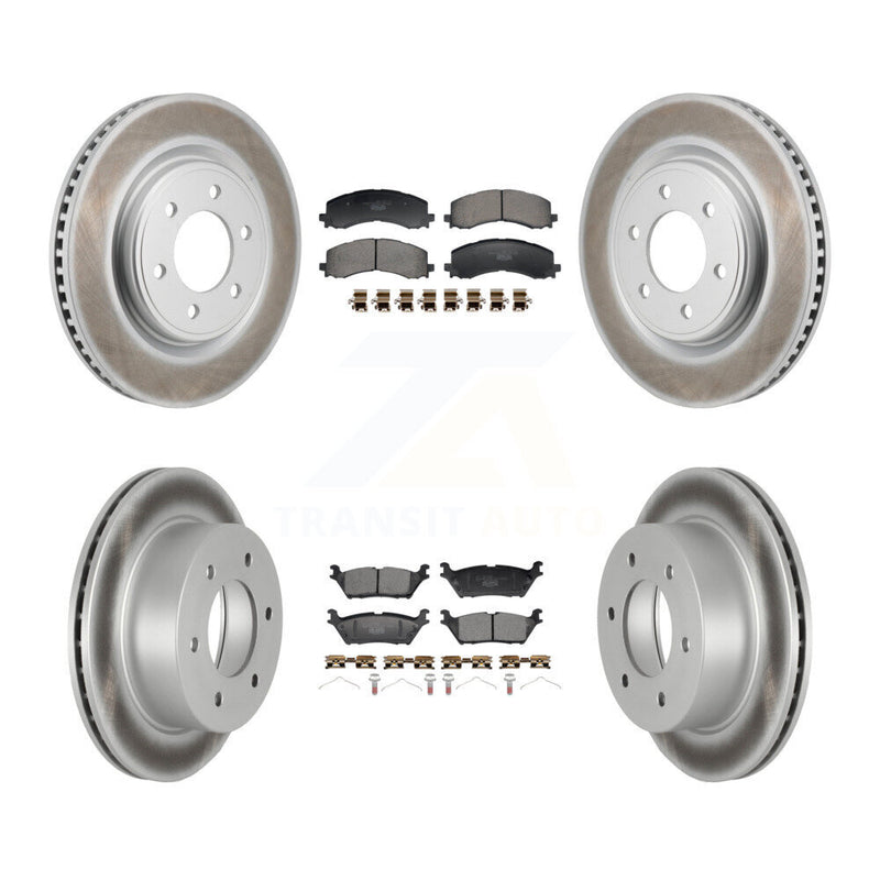 Transit Auto KGT-103379 Disc Brake Kit for 2022-2023 Ford Bronco - Front and Rear