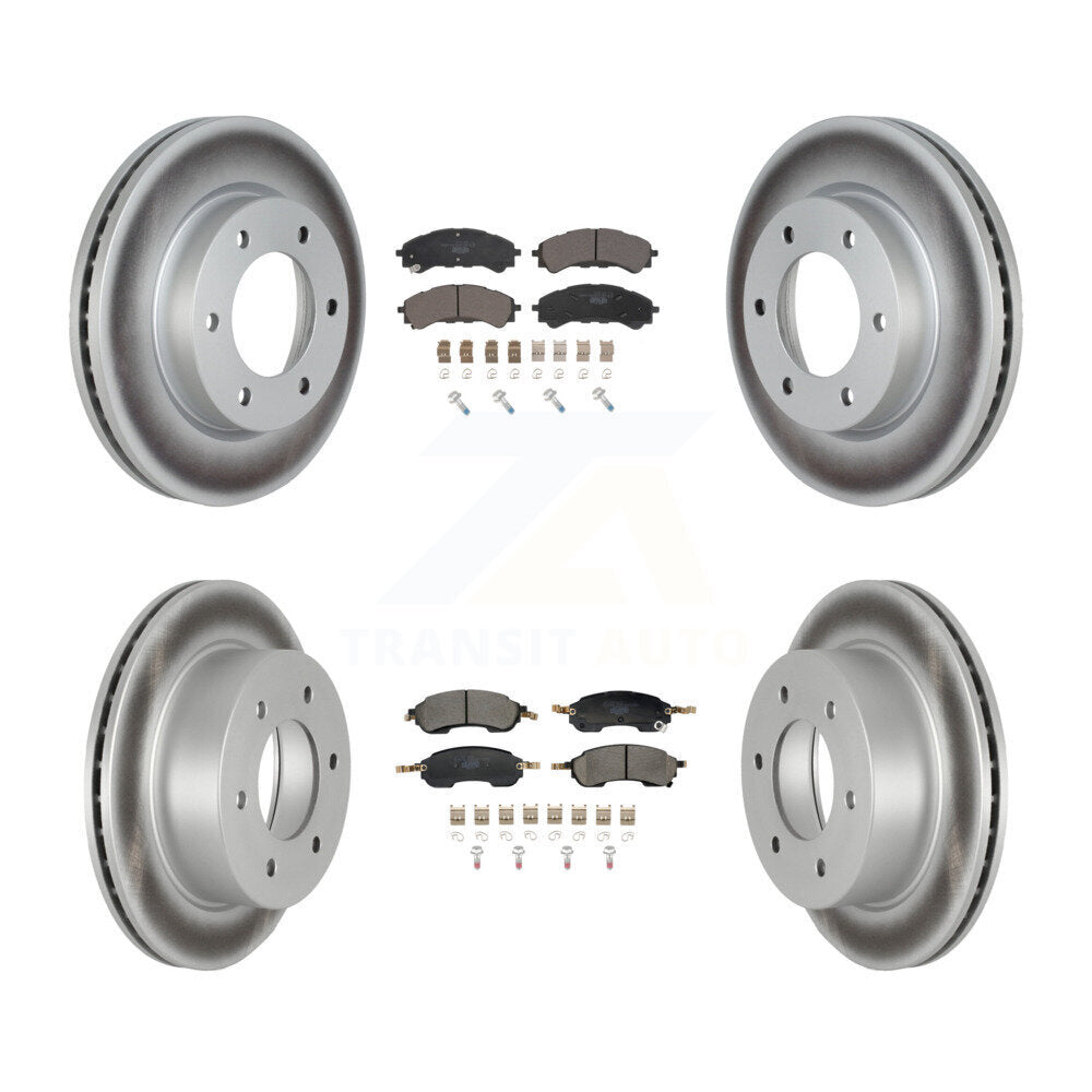 Transit Auto KGT-103380 Disc Brake Kit for 2021-2023 Ford Bronco - Front and Rear