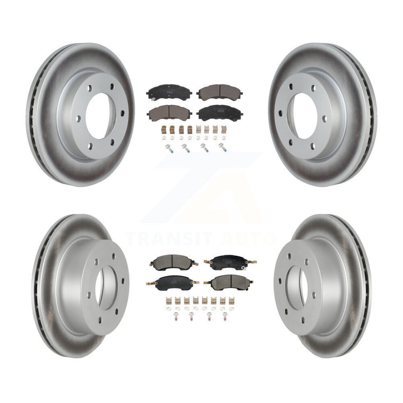 Transit Auto KGT-103380 Disc Brake Kit for 2021-2023 Ford Bronco - Front and Rear