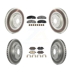 Transit Auto KGT-103385 Disc Brake Kit for 2021 Buick Enclave, Cadillac XT5, Cadillac XT6 - Front and Rear