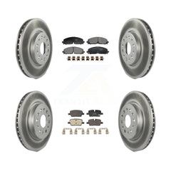 Transit Auto KGT-103386 Disc Brake Kit for 2020-2024 Buick Enclave, Chevrolet Blazer and More - Front and Rear