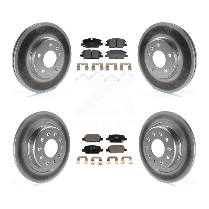 Transit Auto KGT-103390 Disc Brake Kit for 2020-2022 Chevrolet Malibu - Front and Rear