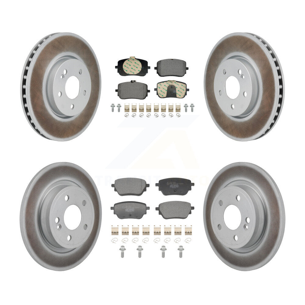 Transit Auto KGT-103394 Disc Brake Kit for 2019-2023 Mercedes-Benz CLA250, Mercedes-Benz A220 - Front and Rear