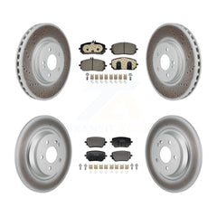 Transit Auto KGT-103395 Disc Brake Kit for 2020-2023 Mercedes-Benz EQB 300, Mercedes-Benz EQB 350, Mercedes-Benz GLB250 - Front and Rear