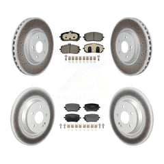 Transit Auto KGT-103396 Disc Brake Kit for 2020-2023 Mercedes-Benz EQB 300, Mercedes-Benz EQB 350, Mercedes-Benz GLB250 - Front and Rear