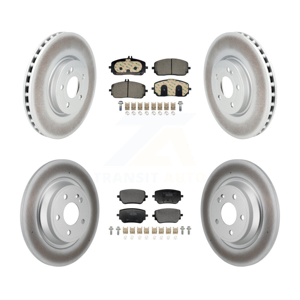 Transit Auto KGT-103397 Disc Brake Kit for 2020-2023 Mercedes-Benz EQB 300, Mercedes-Benz EQB 350, Mercedes-Benz GLB250 - Front and Rear