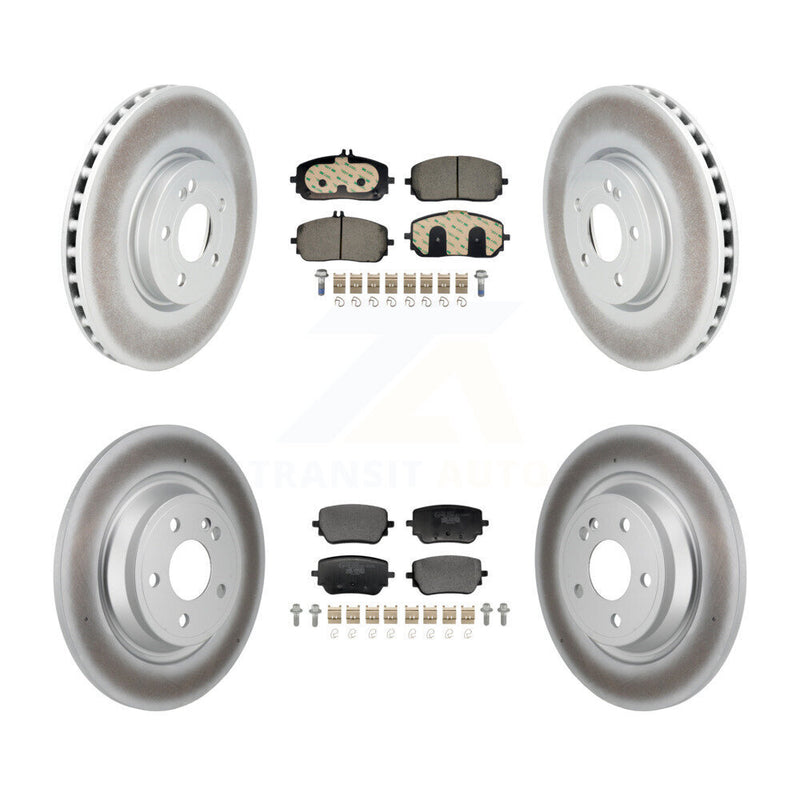 Transit Auto KGT-103397 Disc Brake Kit for 2020-2023 Mercedes-Benz EQB 300, Mercedes-Benz EQB 350, Mercedes-Benz GLB250 - Front and Rear