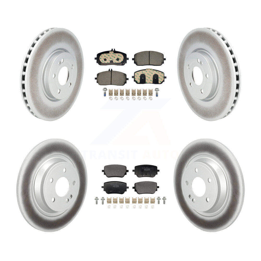 Transit Auto KGT-103398 Disc Brake Kit for 2020-2023 Mercedes-Benz EQB 300, Mercedes-Benz EQB 350, Mercedes-Benz GLB250 - Front and Rear