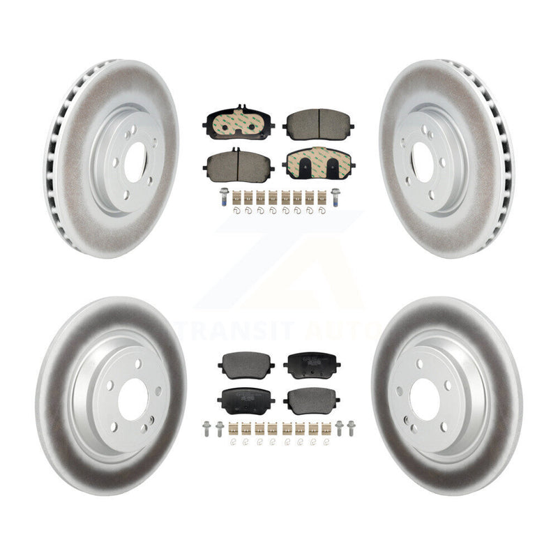 Transit Auto KGT-103398 Disc Brake Kit for 2020-2023 Mercedes-Benz EQB 300, Mercedes-Benz EQB 350, Mercedes-Benz GLB250 - Front and Rear
