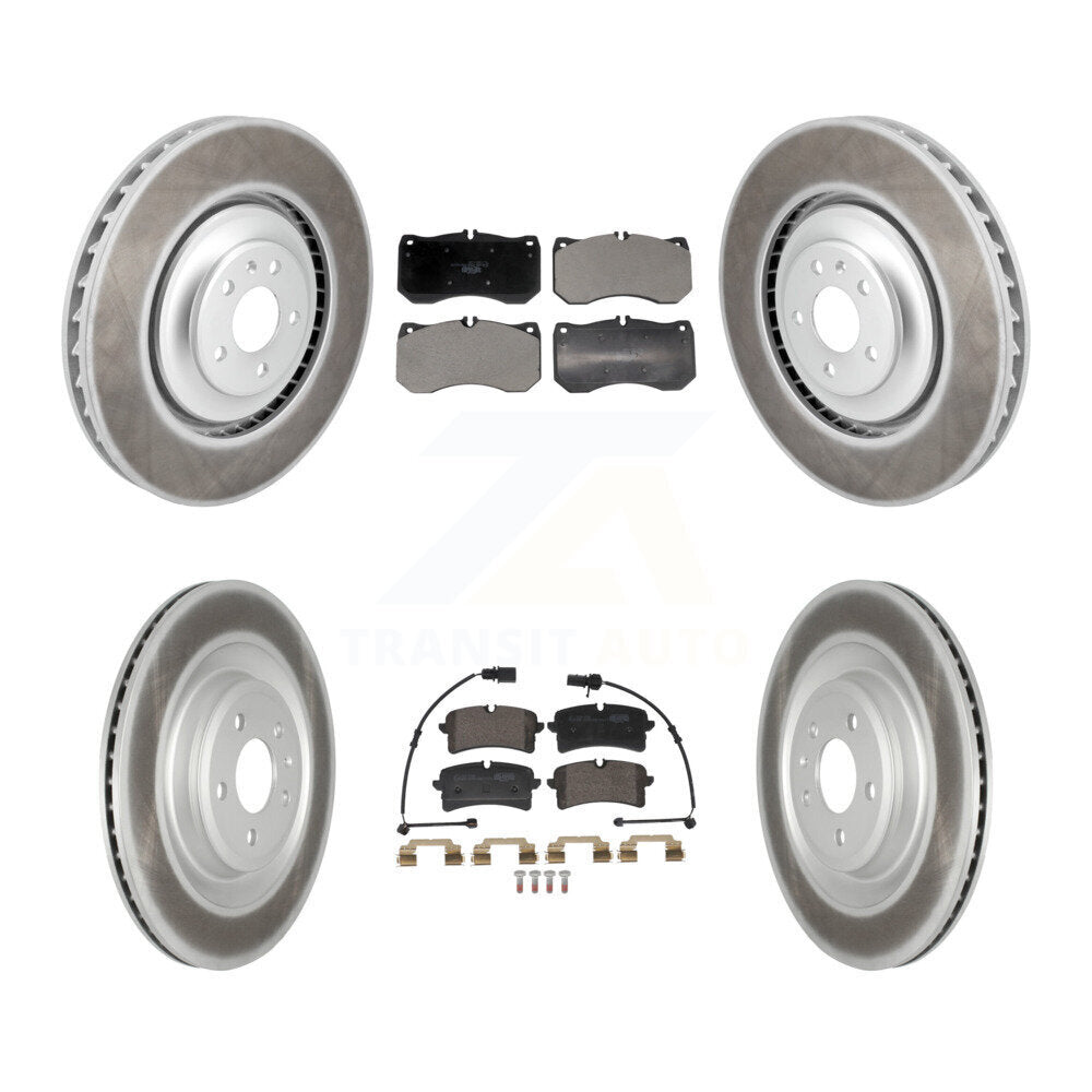 Transit Auto KGT-103399 Disc Brake Kit for 2013-2017 Audi S7, Audi S8 - Front and Rear