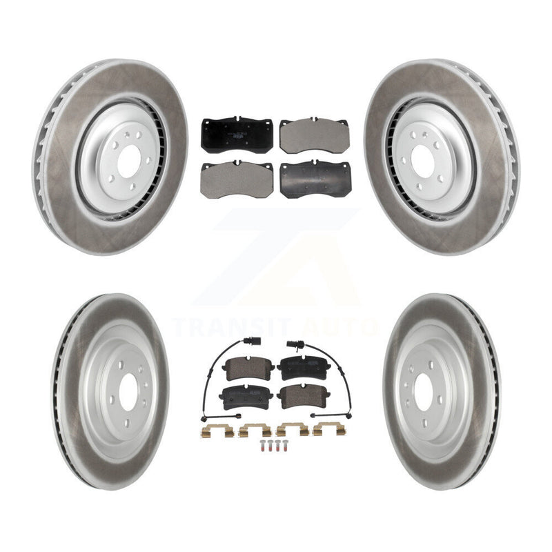 Transit Auto KGT-103399 Disc Brake Kit for 2013-2017 Audi S7, Audi S8 - Front and Rear